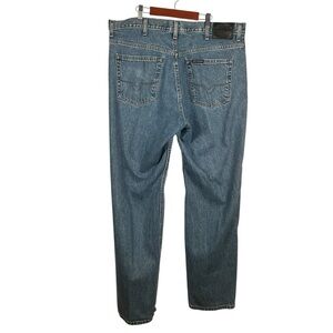 Harley-Davidson Men’s Blue Denim Jeans 38x34 Straight Leg Classic 5 Pocket